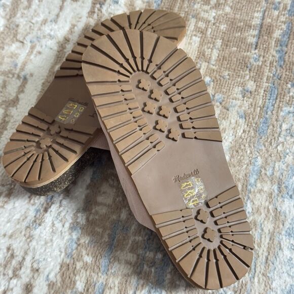 Madewell The Layne Clog Mule Women 7 Leather Slip On Classic Comfort Dusty Blush - Picture 10 of 10